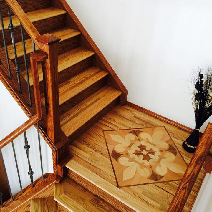 hardwood floor refinishing stairs urban tree flooring calgary